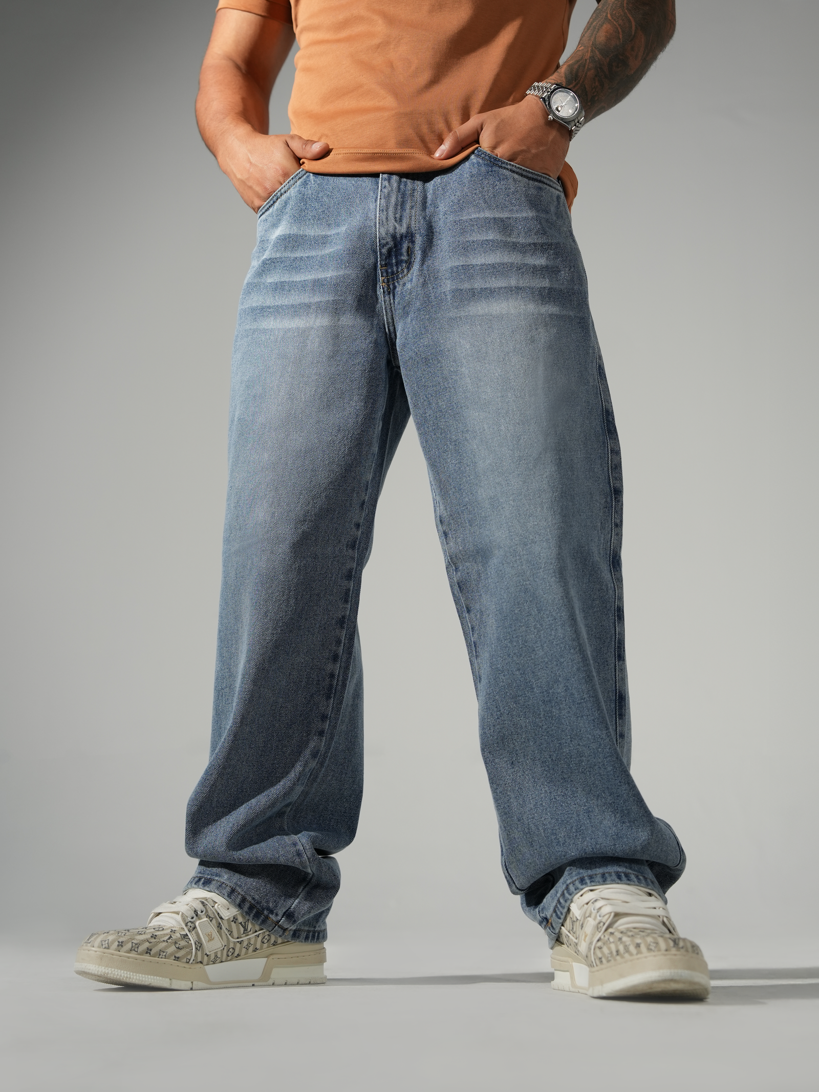 Jean Celeste Baggy para hombre