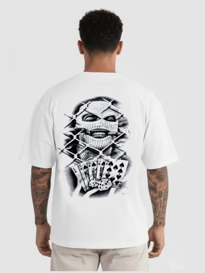 Polo Blanco Cold Bet para Hombre