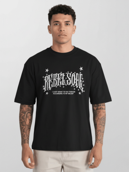 Polo Negro Rebel Soul | Hombre