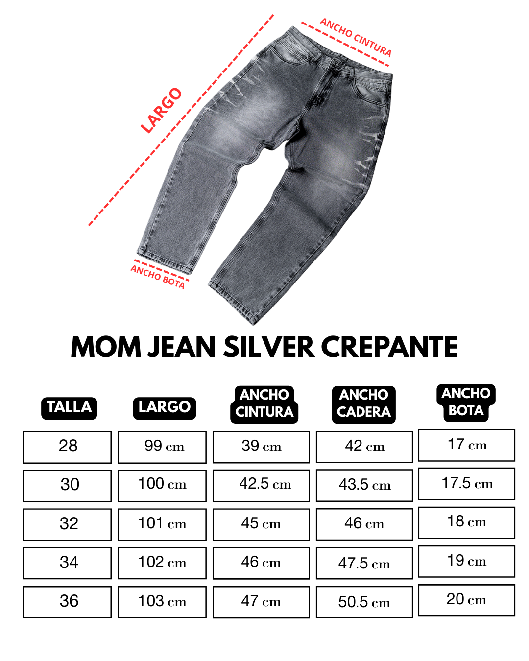 Mom Jean Silver | Hombre - Imagen 5