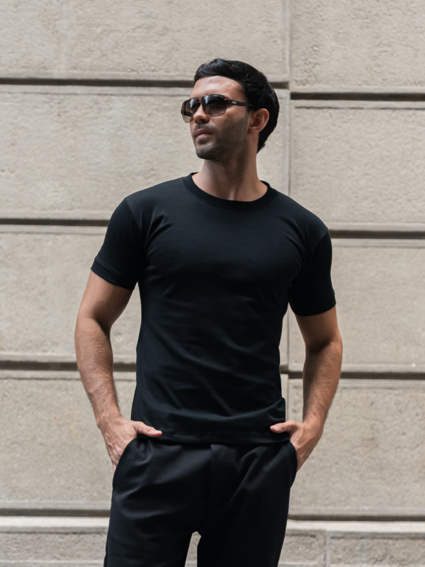 Polo Negro Prime para Hombre