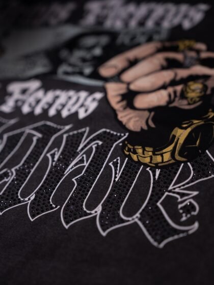 Polo Negro Street Money para Hombre