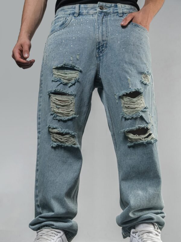 Mom Jean Kristal Blue para Hombre