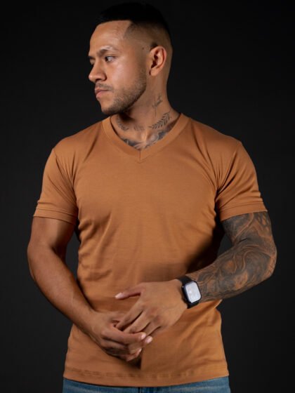 Polo Camel Prime V para Hombre