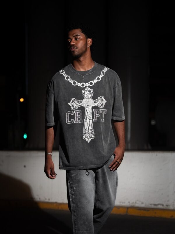 Polo Plomo Crown of Thorns para Hombre