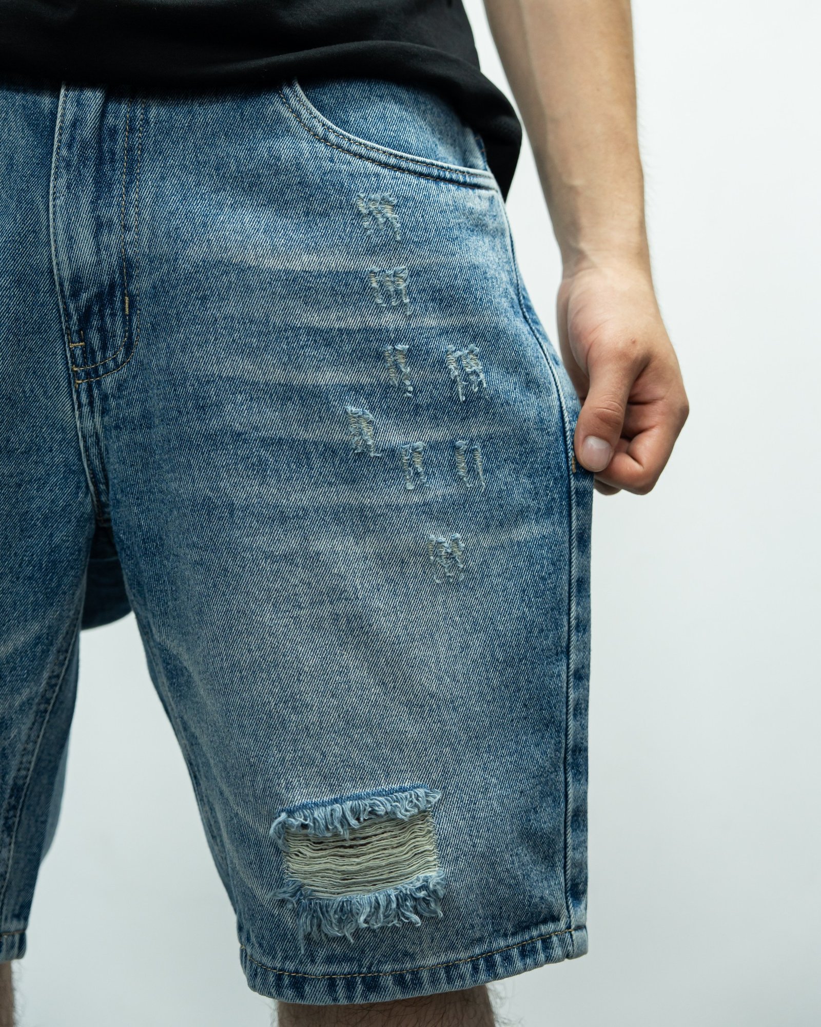 Short Jean Azul DSTR | Hombre - Imagen 4