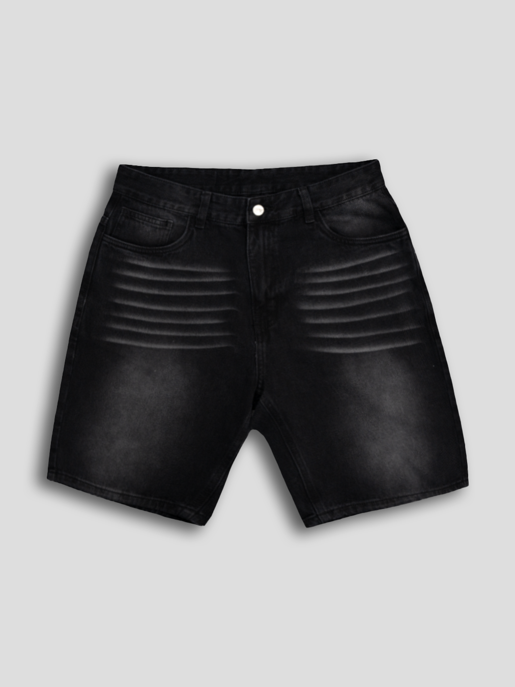 Short Jean Negro Vintage | Hombre