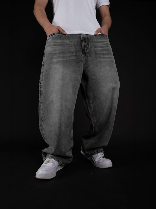 Jean Ballom Plomo Claro para Hombre