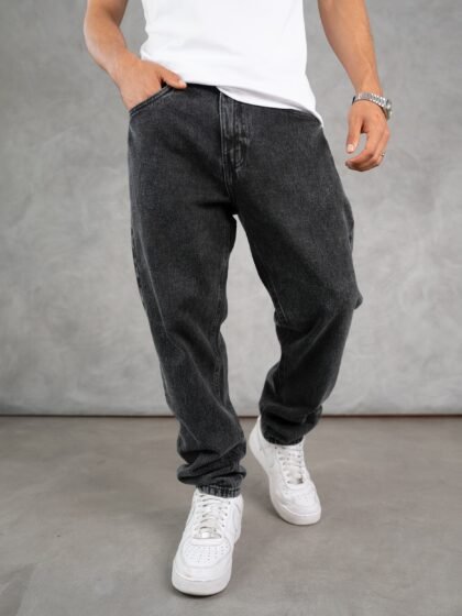 Mom Jean negro para Hombre