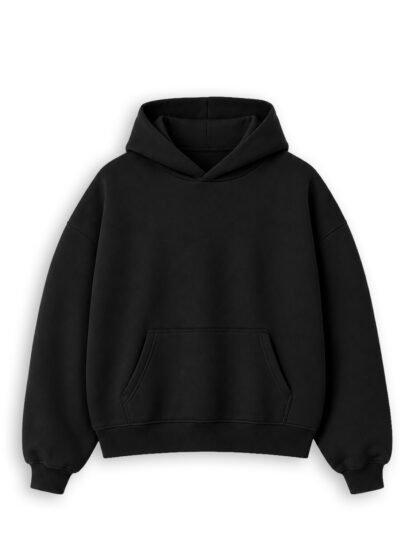 POLERA CANGURO NEGRO EZZETA