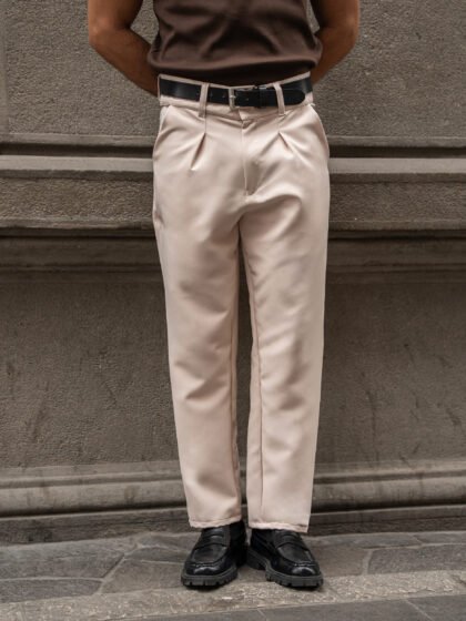 PANTALON CLASICO BEIGE CATTIVO