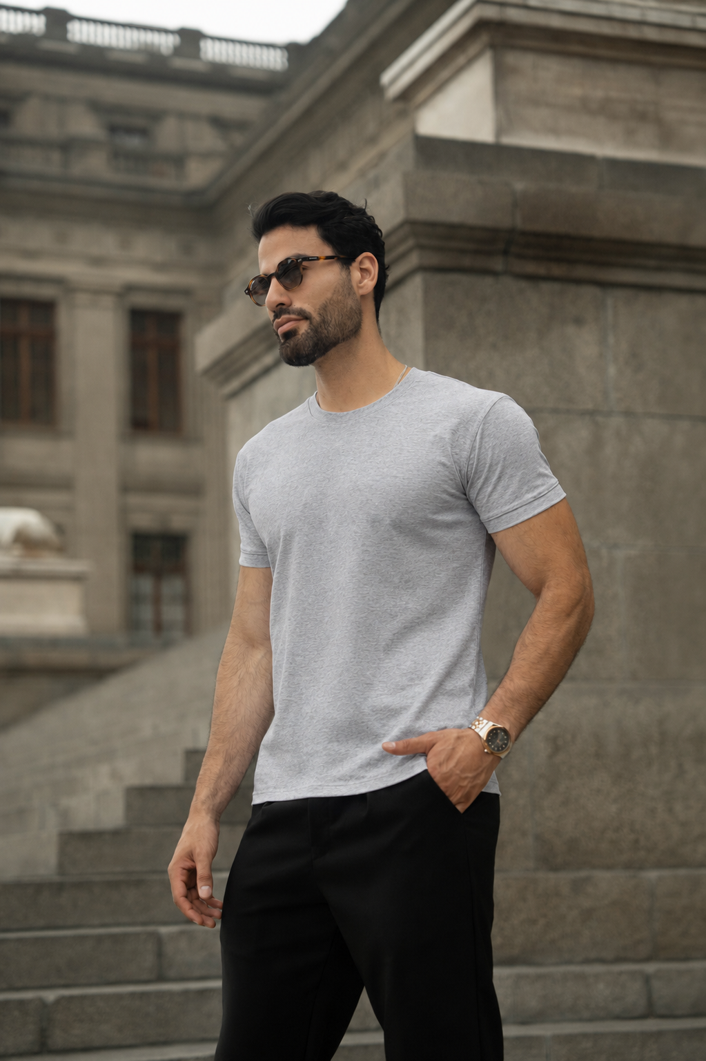 Polo Melange Prime | Hombre - Imagen 3