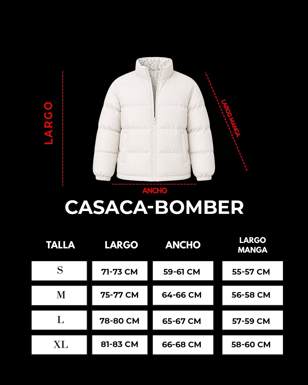 Casaca Bomber Perla - Imagen 6