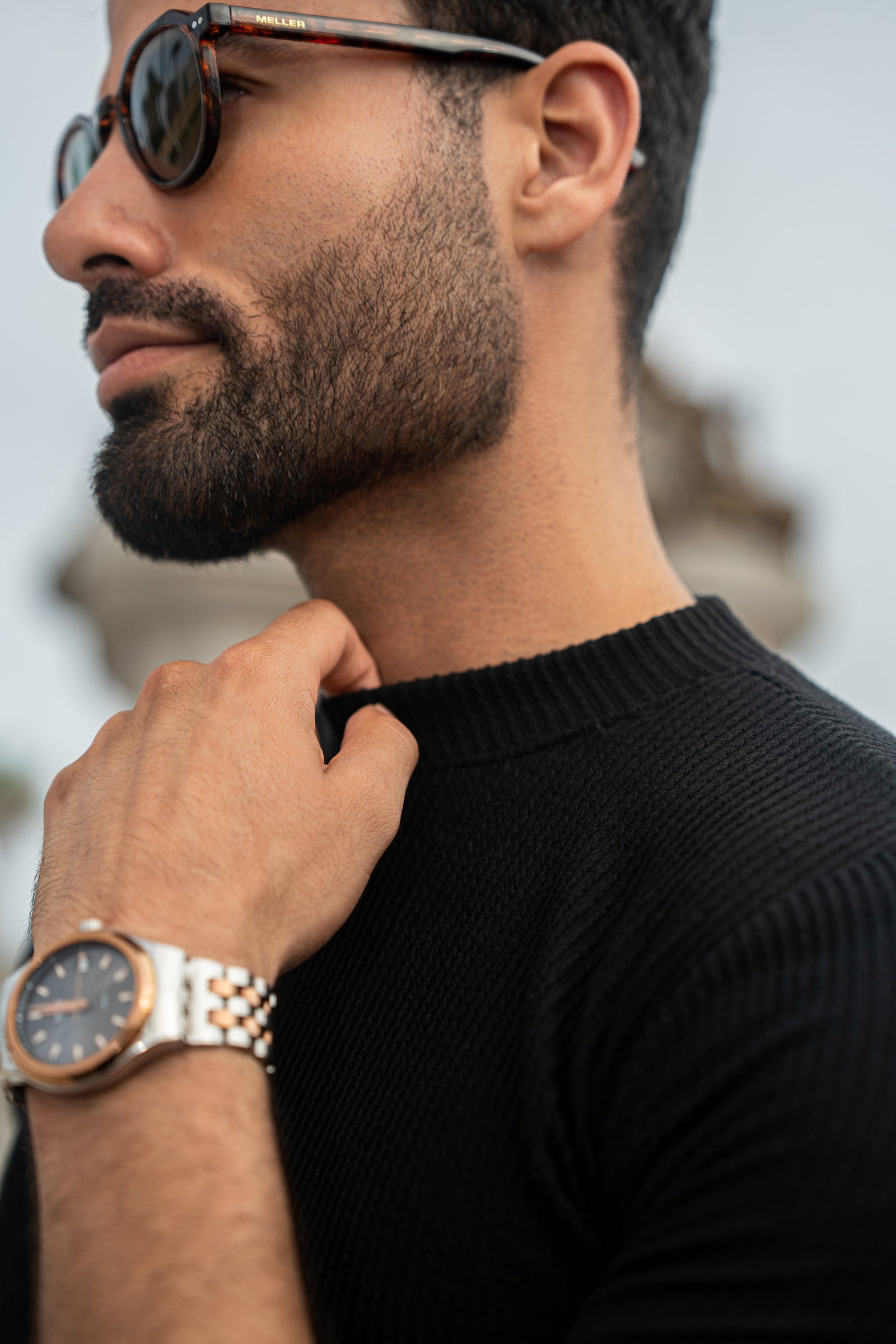 POLO PERFECT BUSINESS NEGRO - Imagen 3