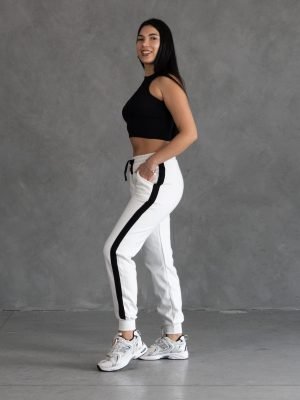 Jogger Blanco Ouffit | Mujer