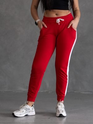 Jogger Rojo Ouffit | Mujer