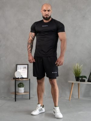 Short negro Smart para hombre de Ezzeta Company